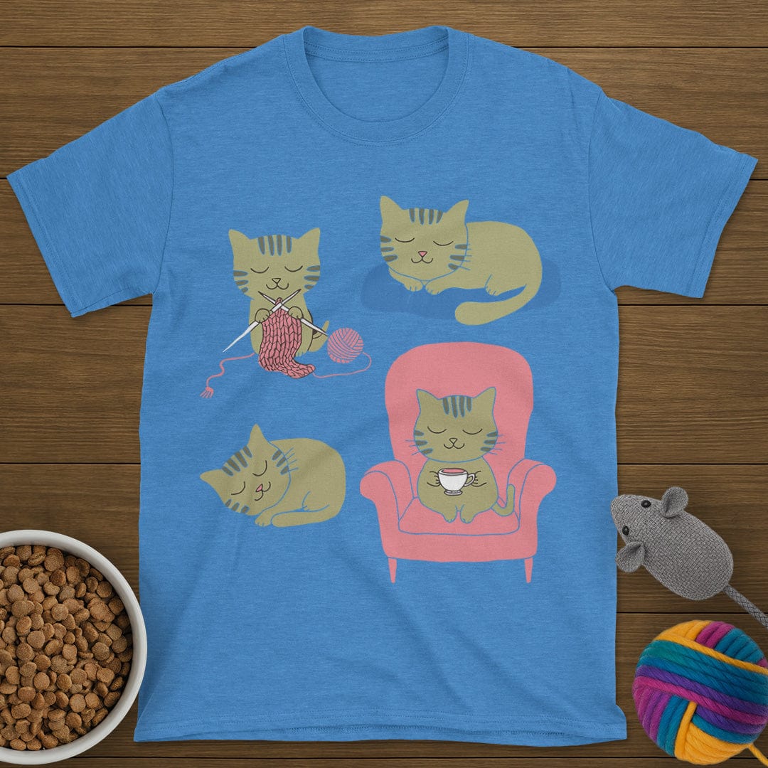 4 Cozy Cats T-Shirt