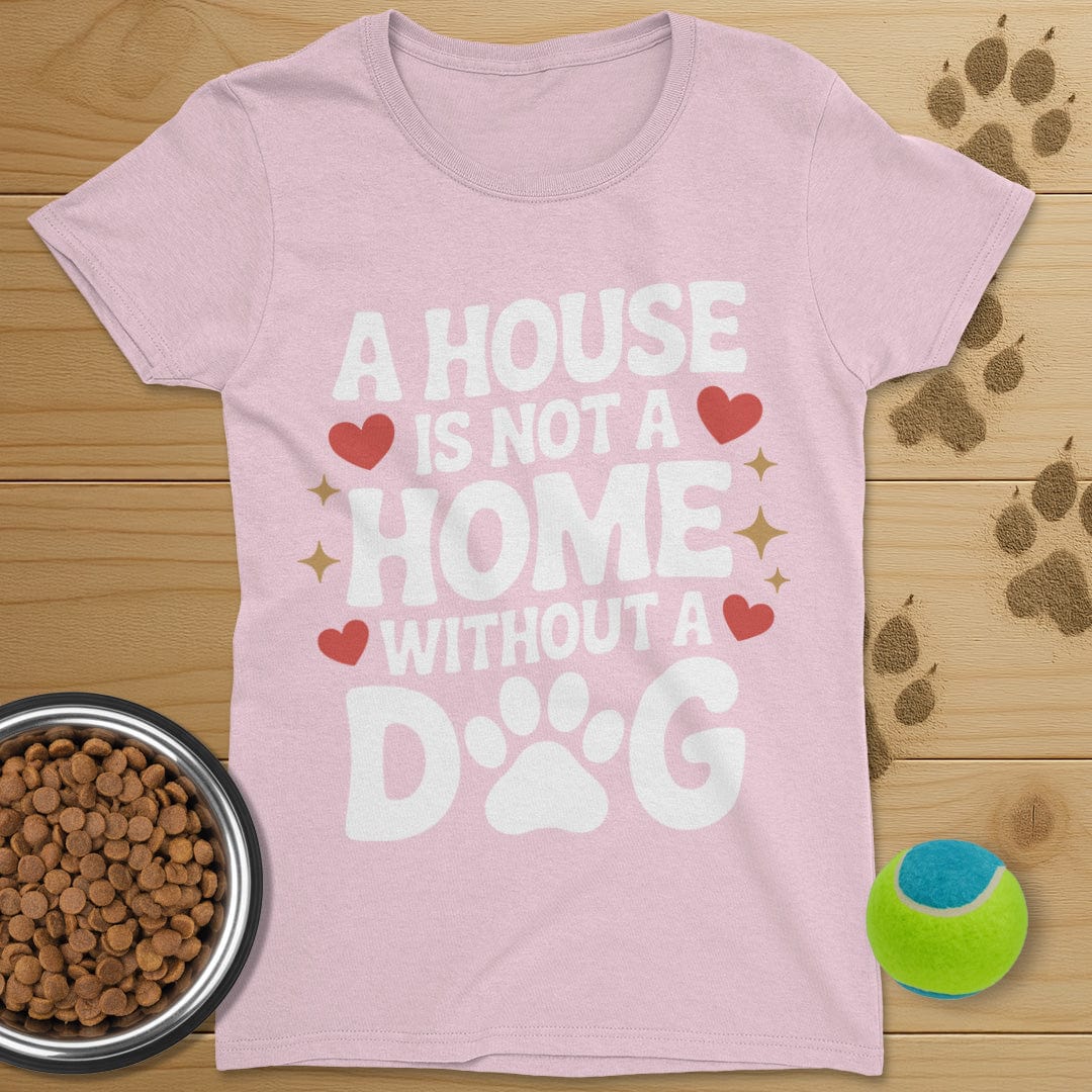 A House Is Not A Home Dog T-Shirt-Womens