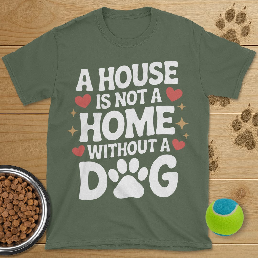 A House Is Not A Home Dog T-Shirt