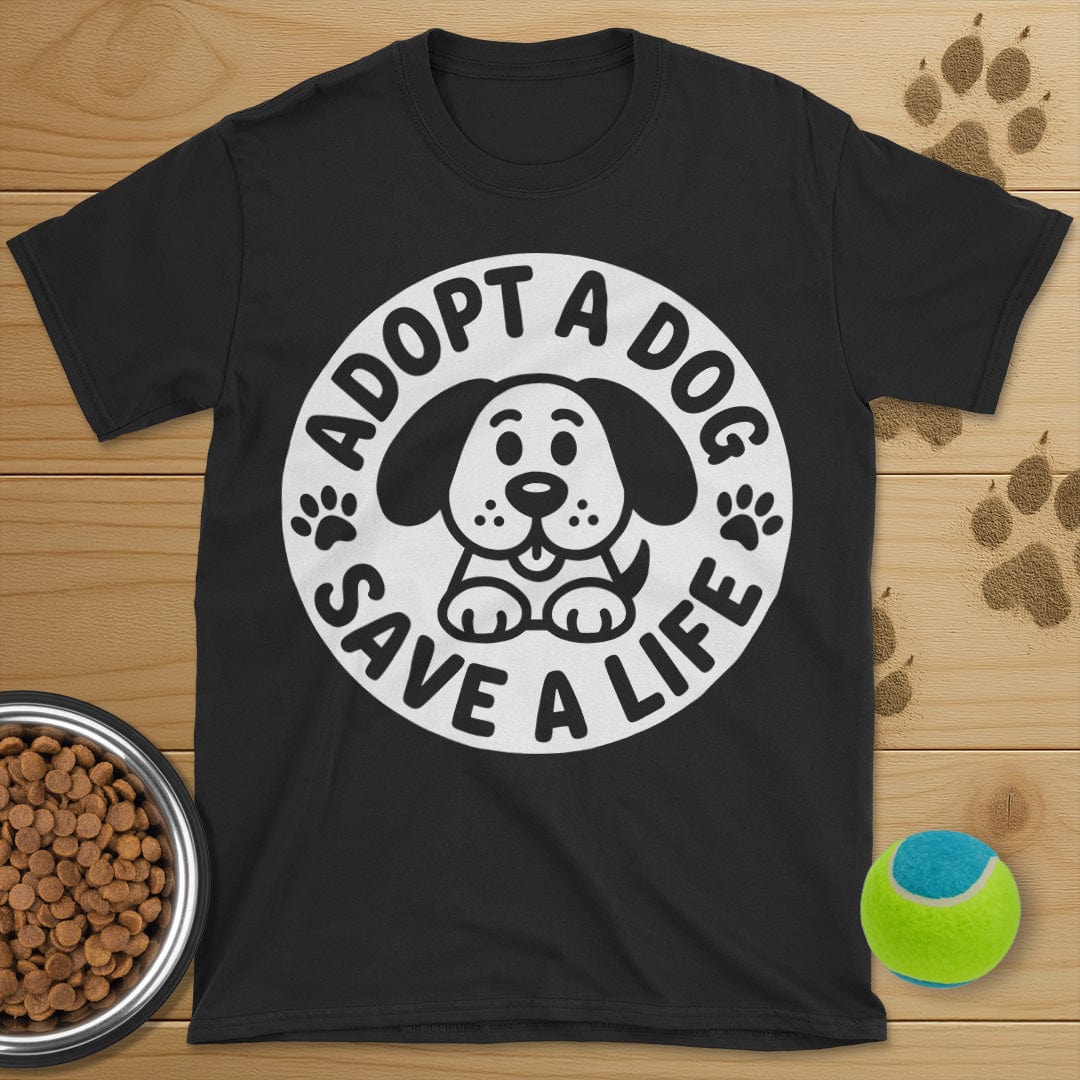 Adopt A Dog Save A Life T-Shirt
