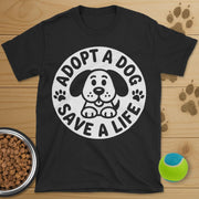 Adopt A Dog Save A Life T-Shirt