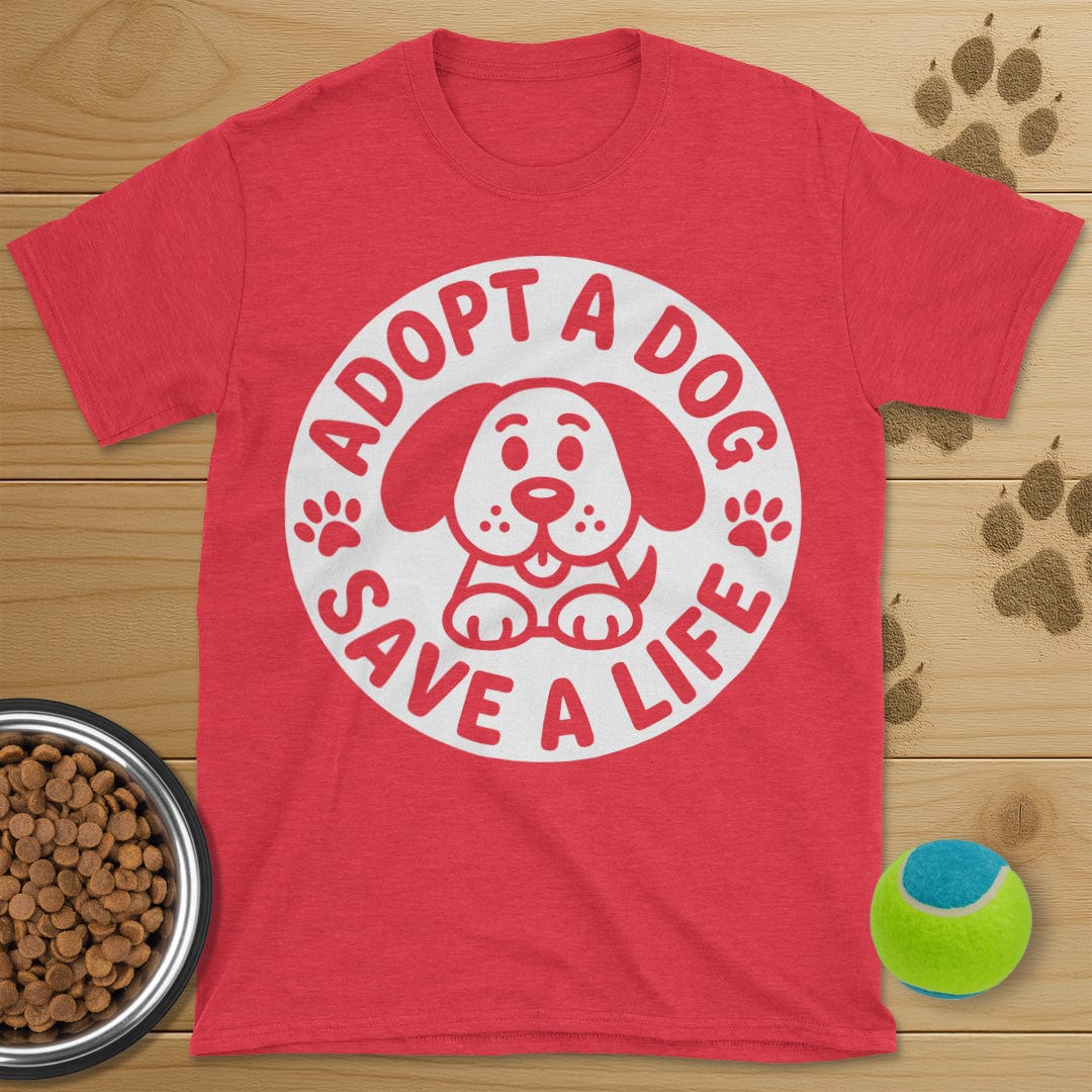 Adopt A Dog Save A Life T-Shirt