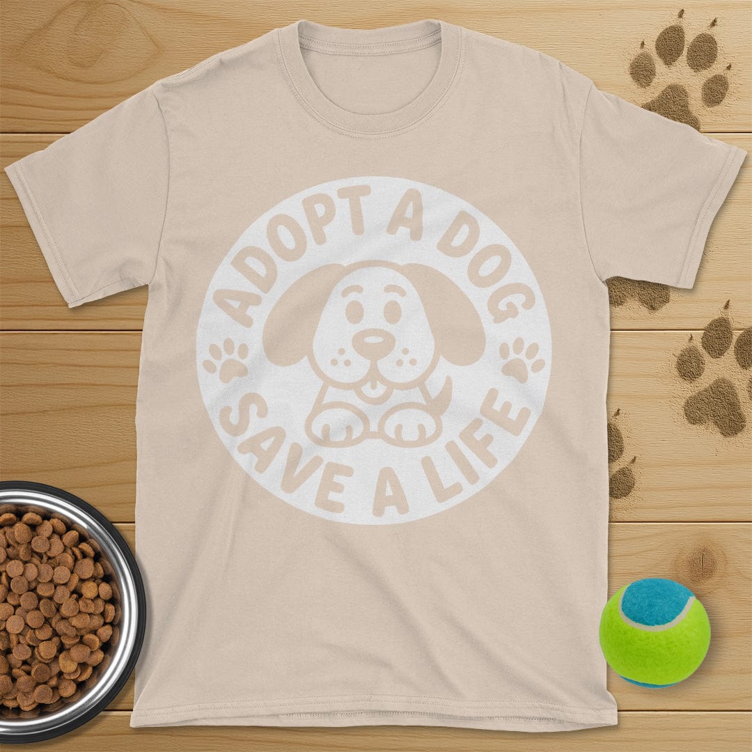 Adopt A Dog Save A Life T-Shirt