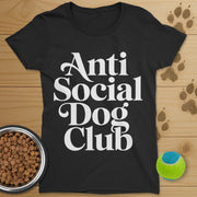 Anti Social Dog Club T-Shirt-Womens