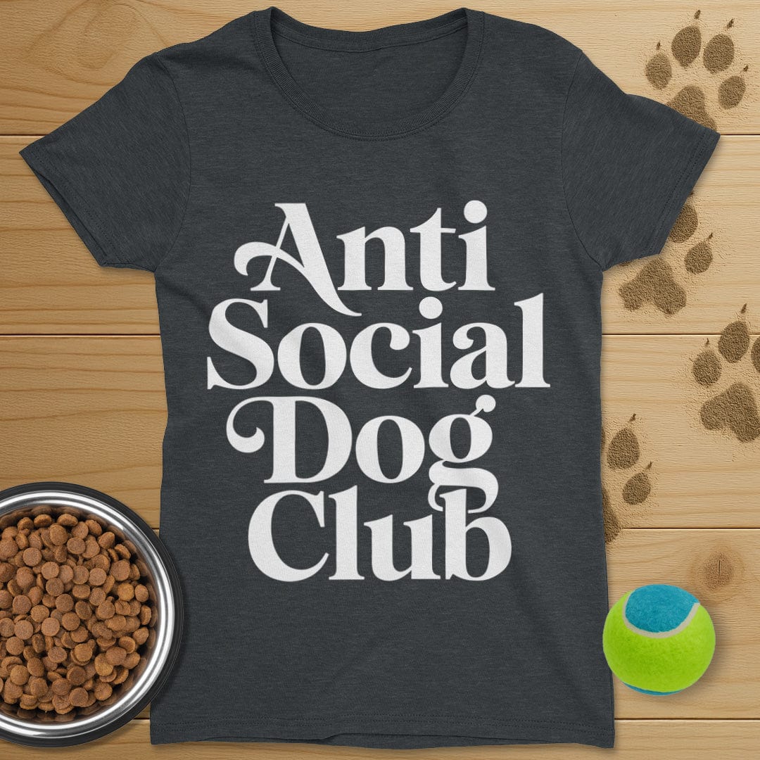 Anti Social Dog Club T-Shirt-Womens