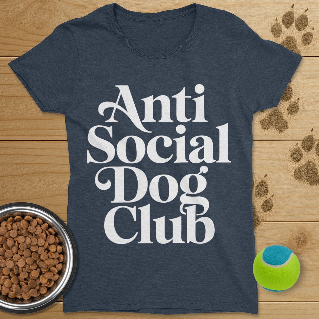 Anti Social Dog Club T-Shirt-Womens