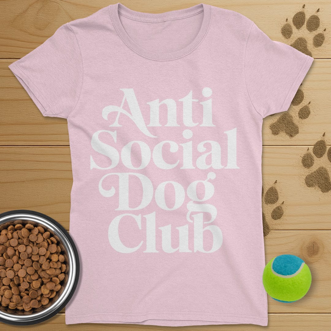 Anti Social Dog Club T-Shirt-Womens