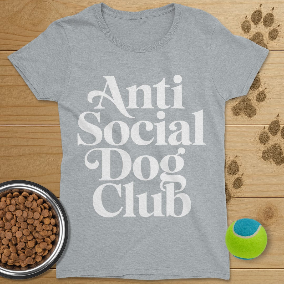 Anti Social Dog Club T-Shirt-Womens