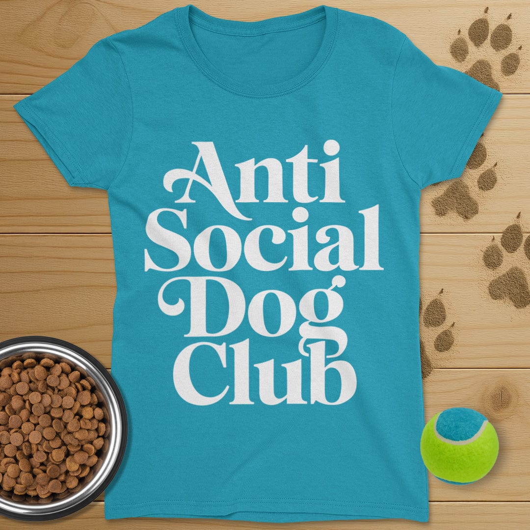 Anti Social Dog Club T-Shirt-Womens