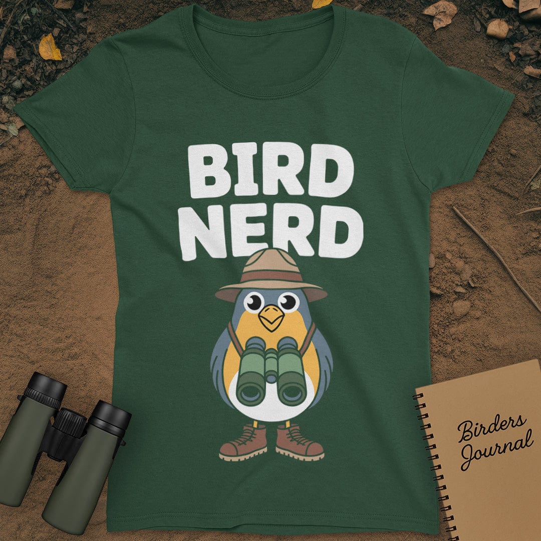 Bird Nerd T-Shirt Womens