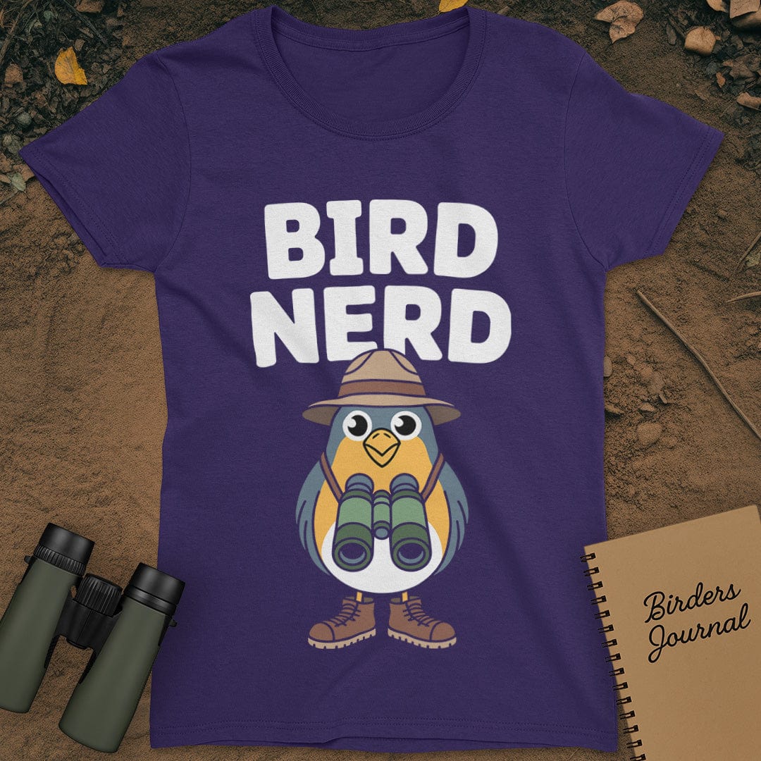 Bird Nerd T-Shirt Womens