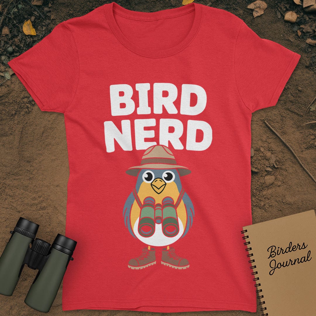 Bird Nerd T-Shirt Womens