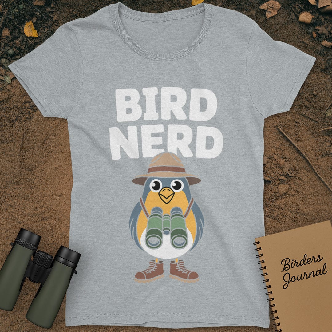 Bird Nerd T-Shirt Womens
