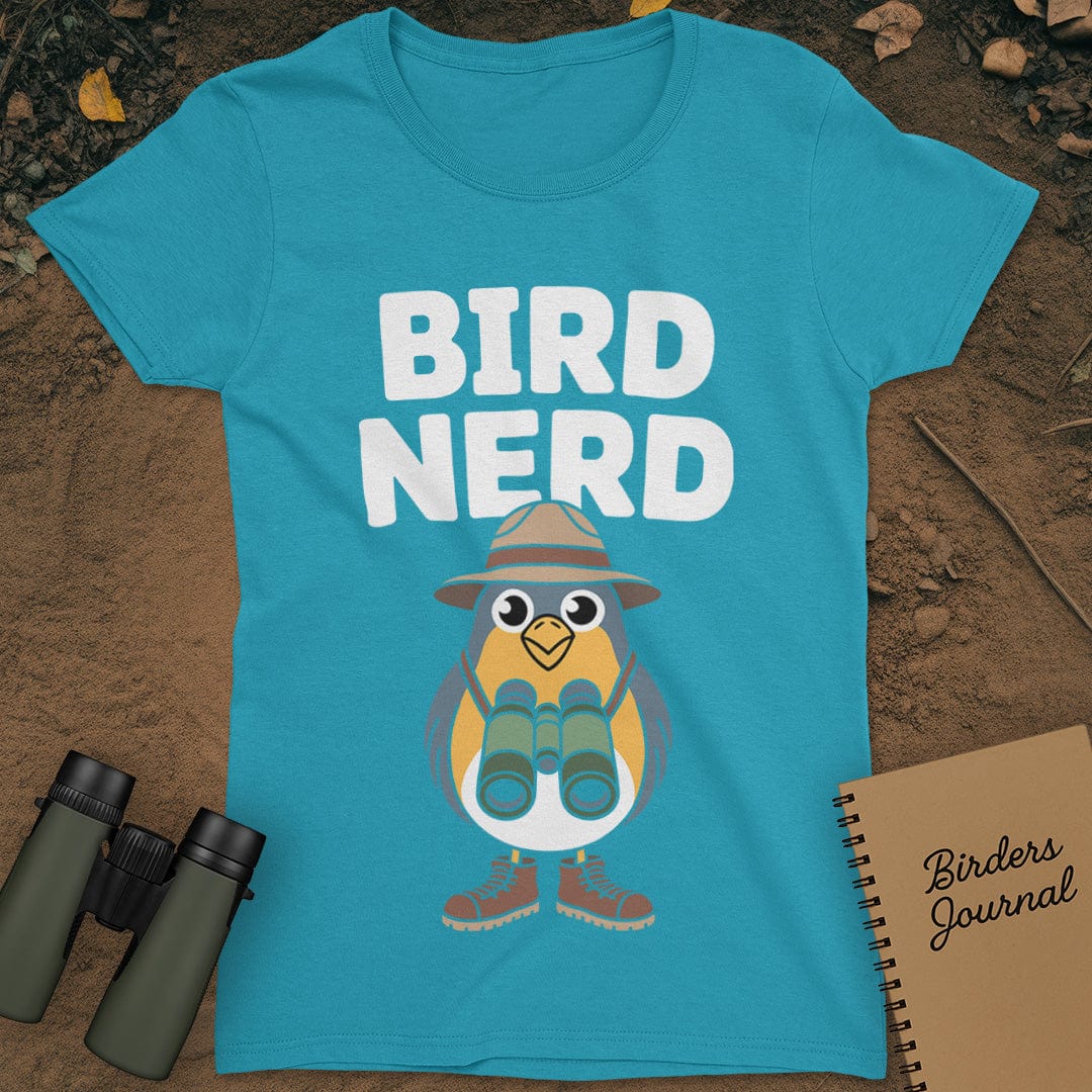 Bird Nerd T-Shirt Womens