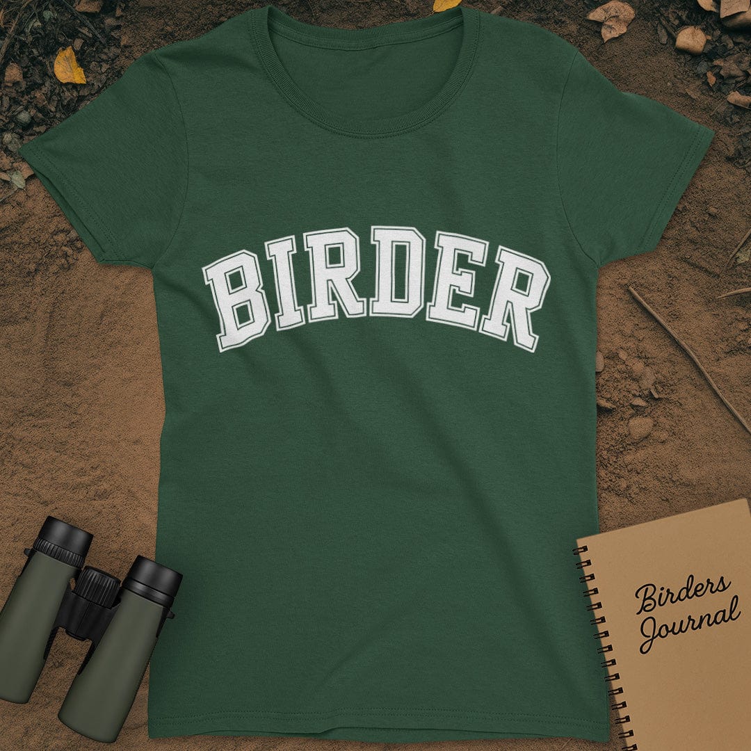 Birder Varsity T-Shirt Womens