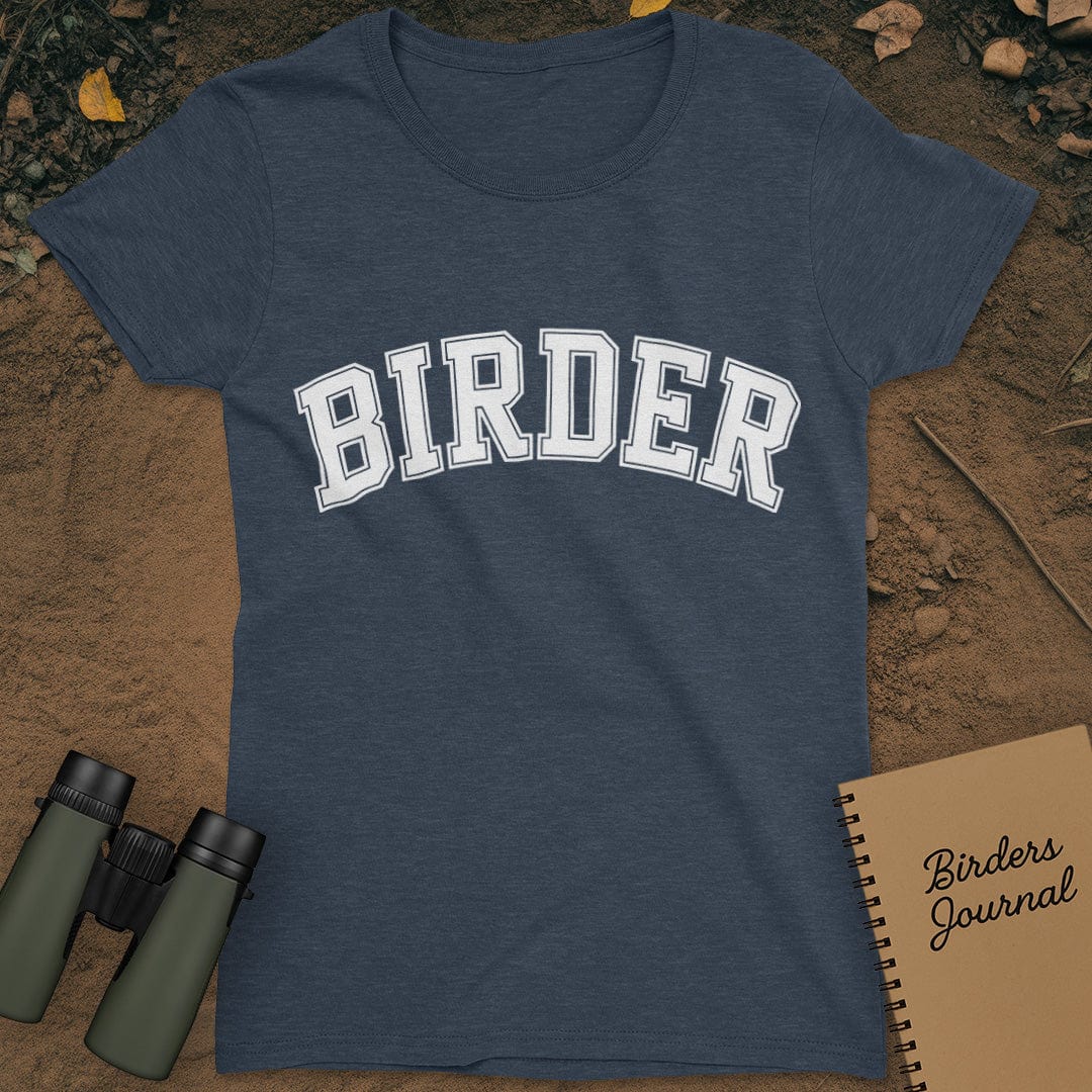 Birder Varsity T-Shirt Womens