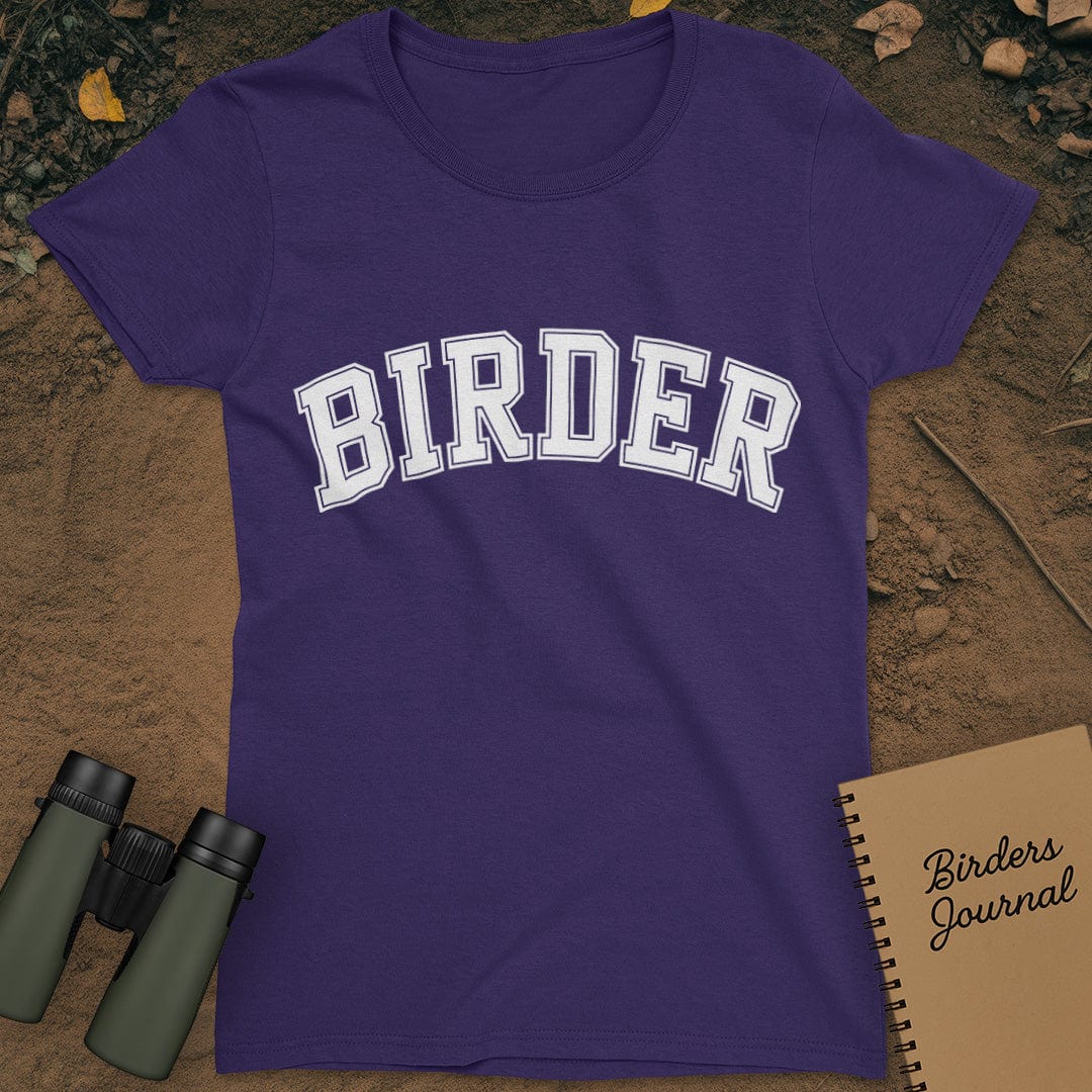 Birder Varsity T-Shirt Womens