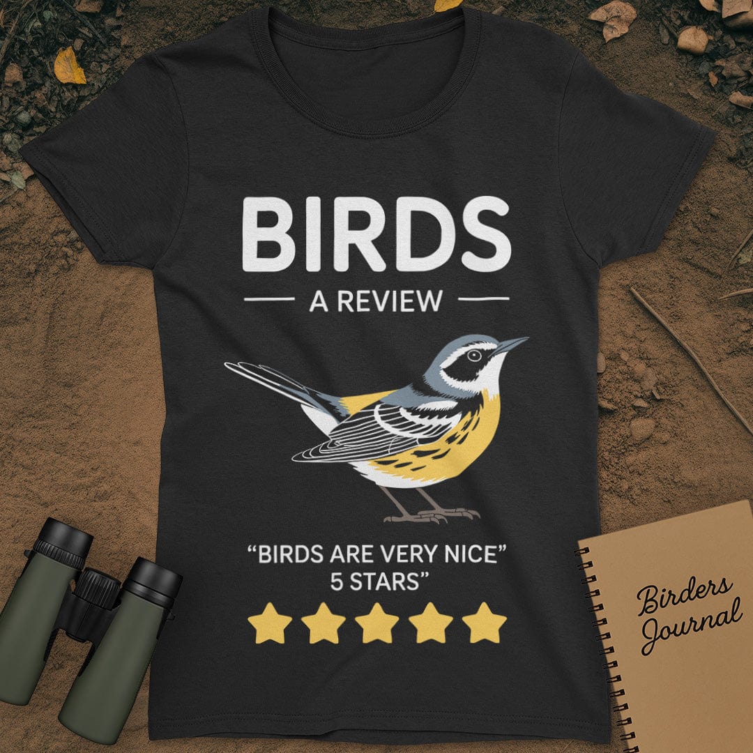Birds Review T-Shirt Womens