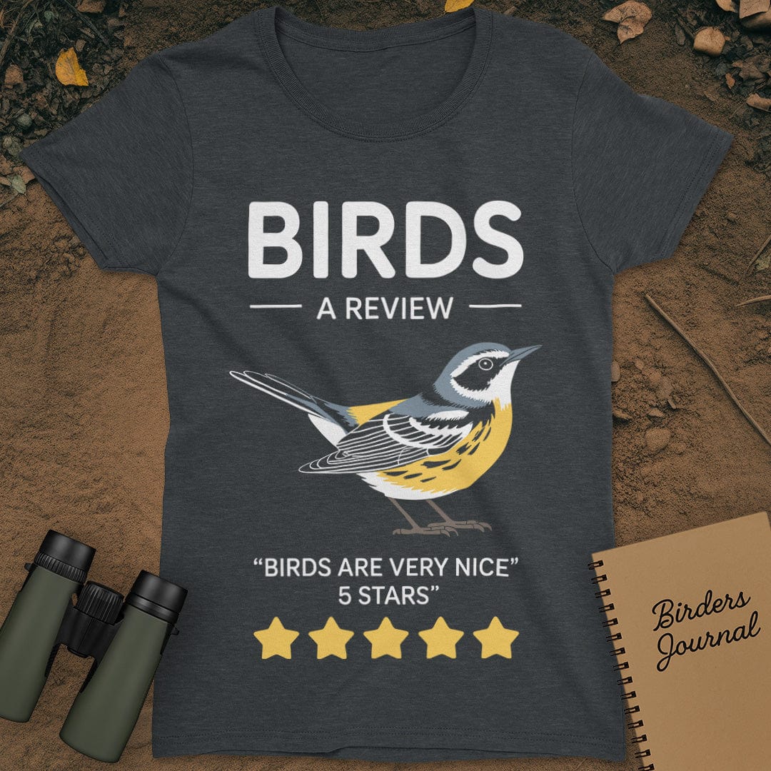 Birds Review T-Shirt Womens