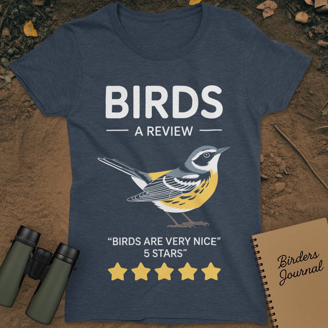 Birds Review T-Shirt Womens