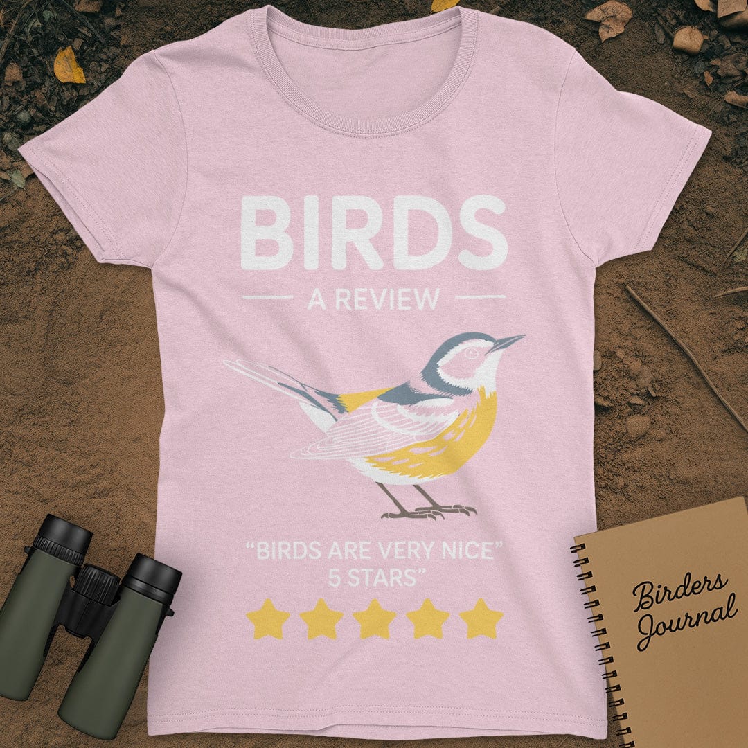 Birds Review T-Shirt Womens