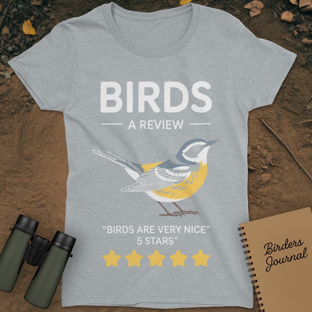 Birds Review T-Shirt Womens