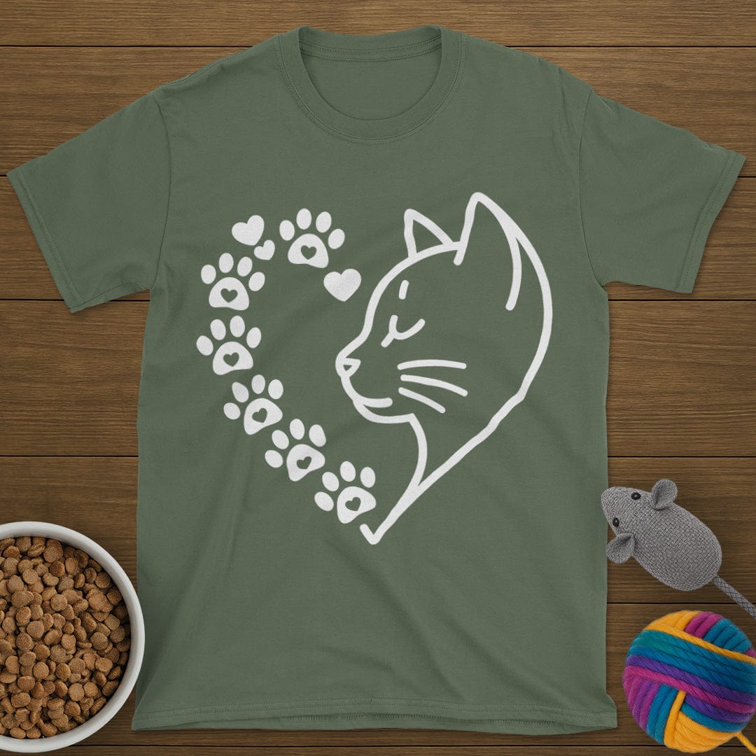 Cat Heart T-Shirt