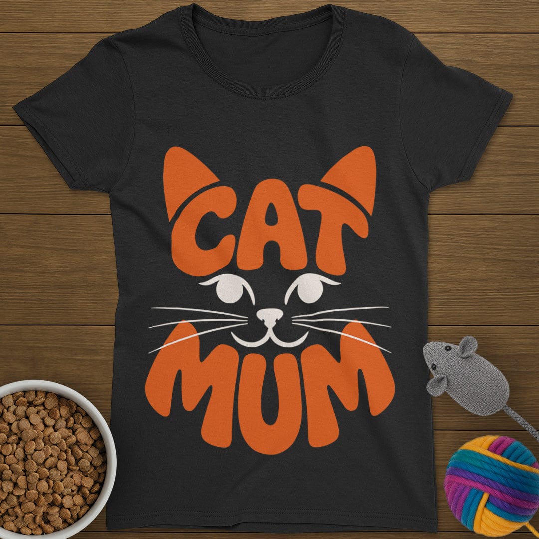 Cat Mum T-Shirt Womens