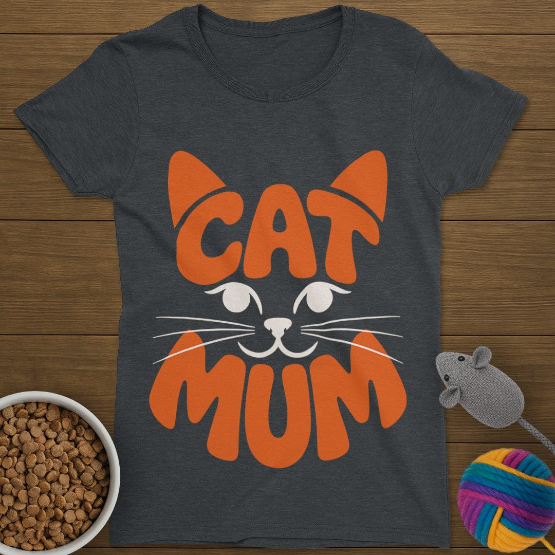 Cat Mum T-Shirt Womens