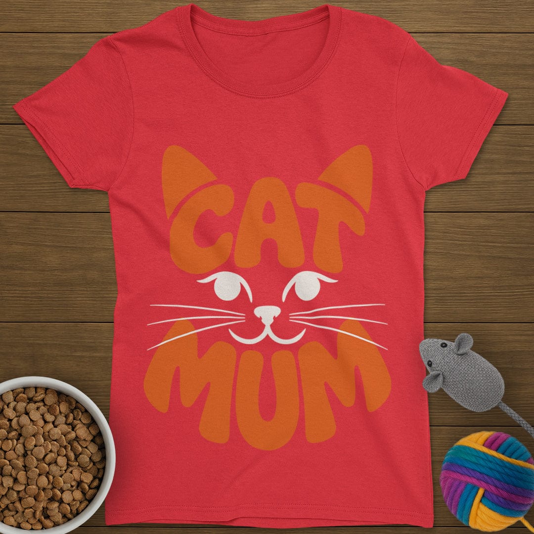 Cat Mum T-Shirt Womens