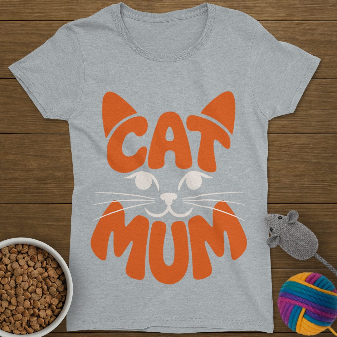 Cat Mum T-Shirt Womens