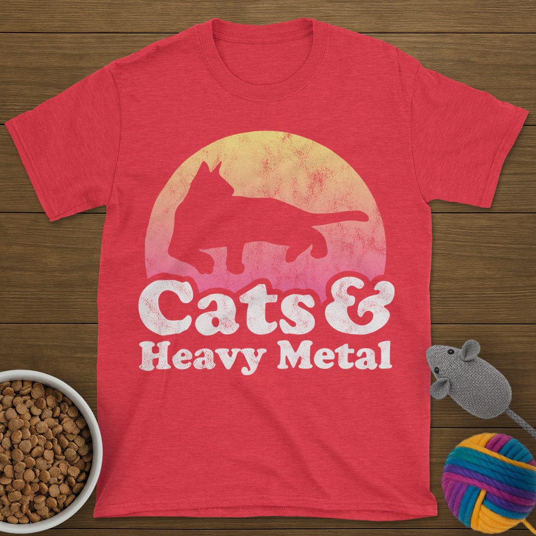 Cats and Heavy Metal T-Shirt