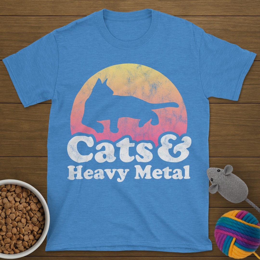 Cats and Heavy Metal T-Shirt