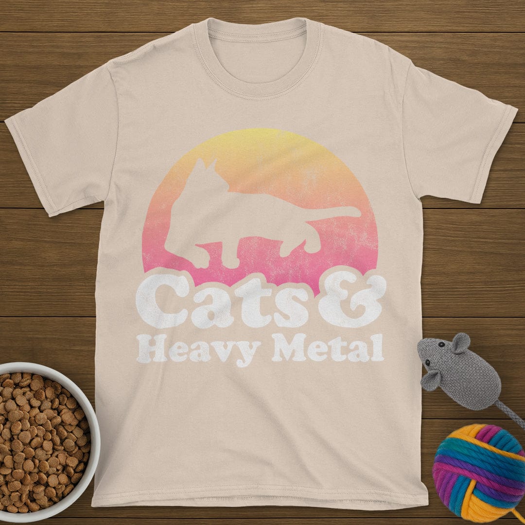 Cats and Heavy Metal T-Shirt