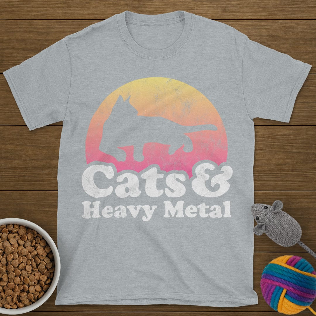 Cats and Heavy Metal T-Shirt