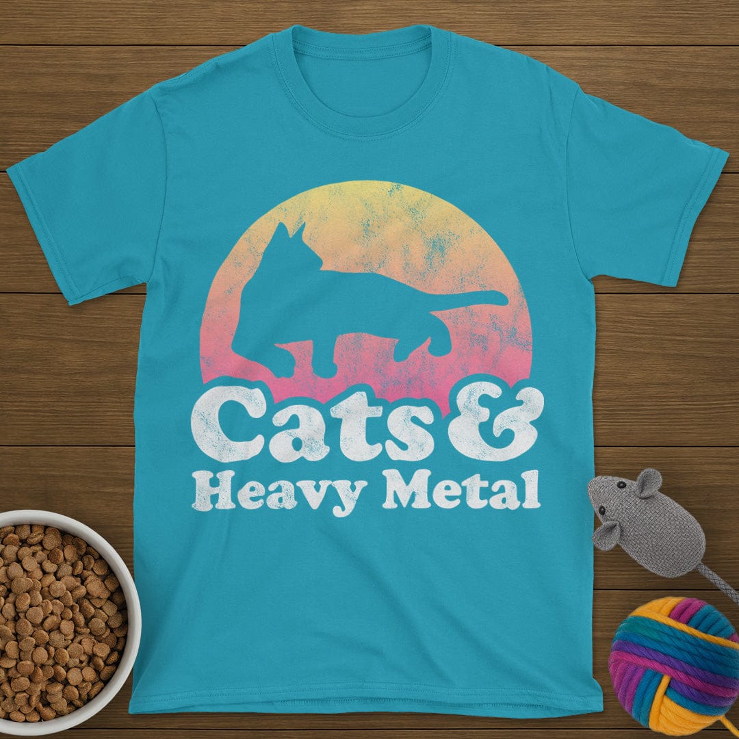 Cats and Heavy Metal T-Shirt