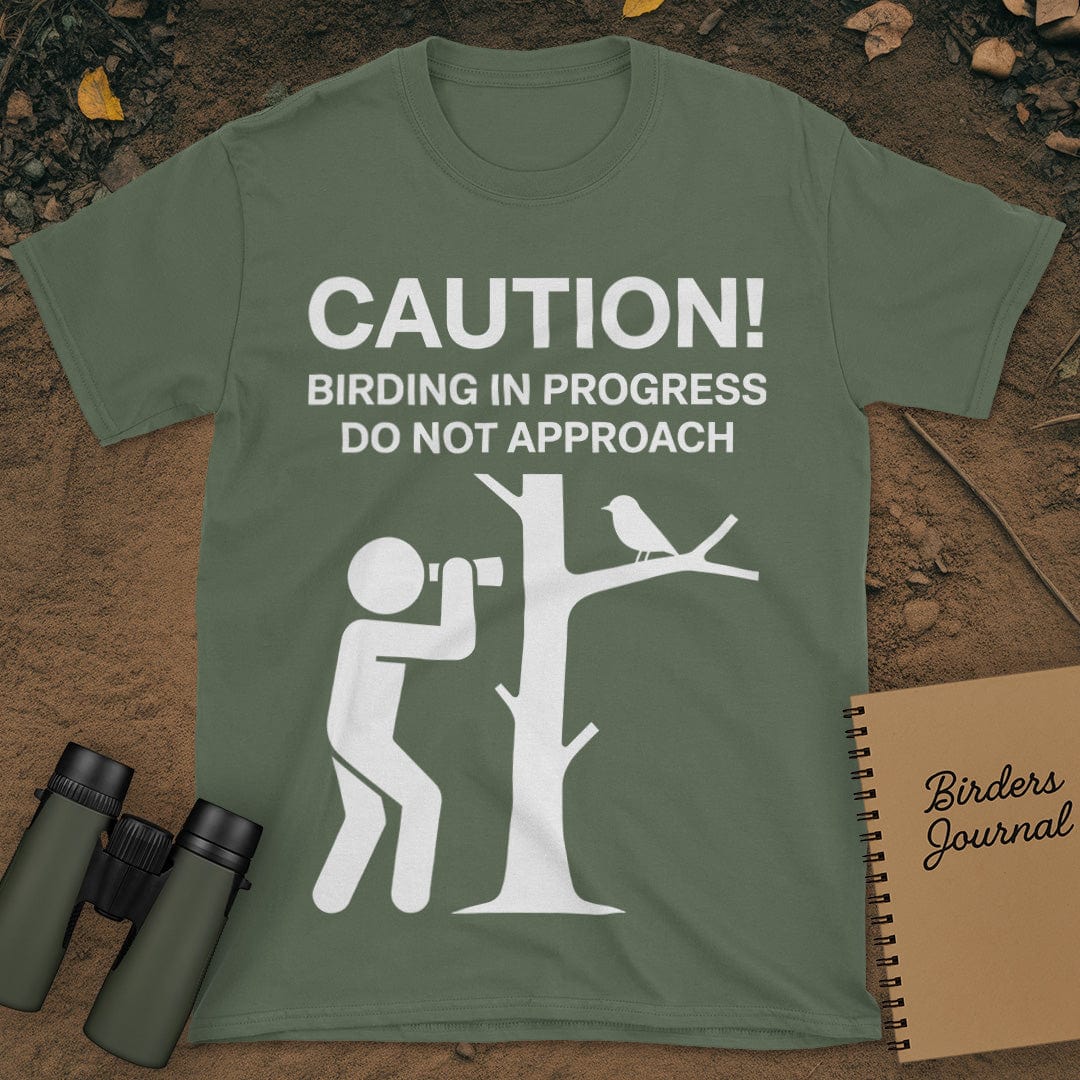 Caution Birding In Progress T-Shirt