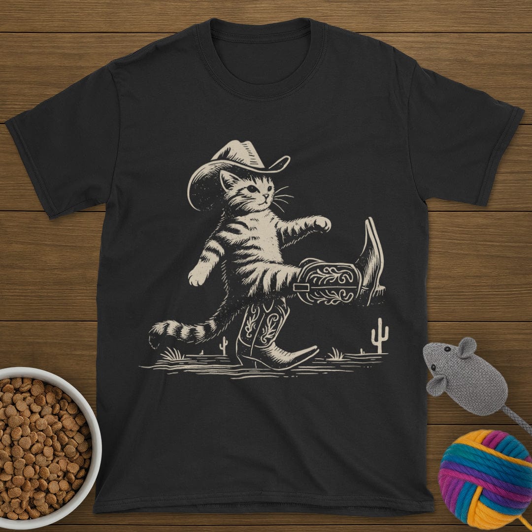Cowboy Boots Cat T-Shirt