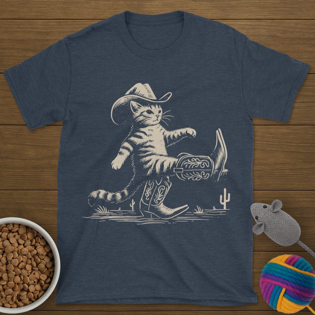 Cowboy Boots Cat T-Shirt