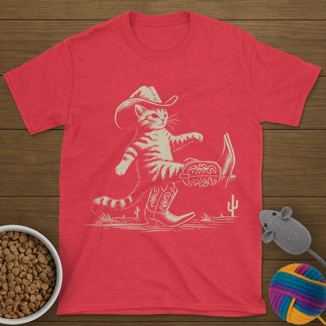 Cowboy Boots Cat T-Shirt