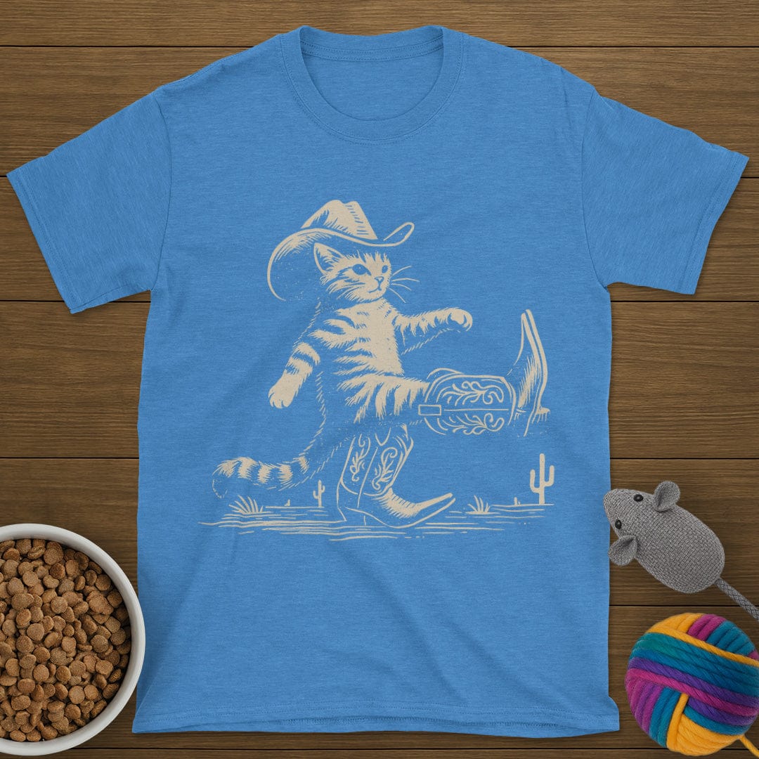 Cowboy Boots Cat T-Shirt