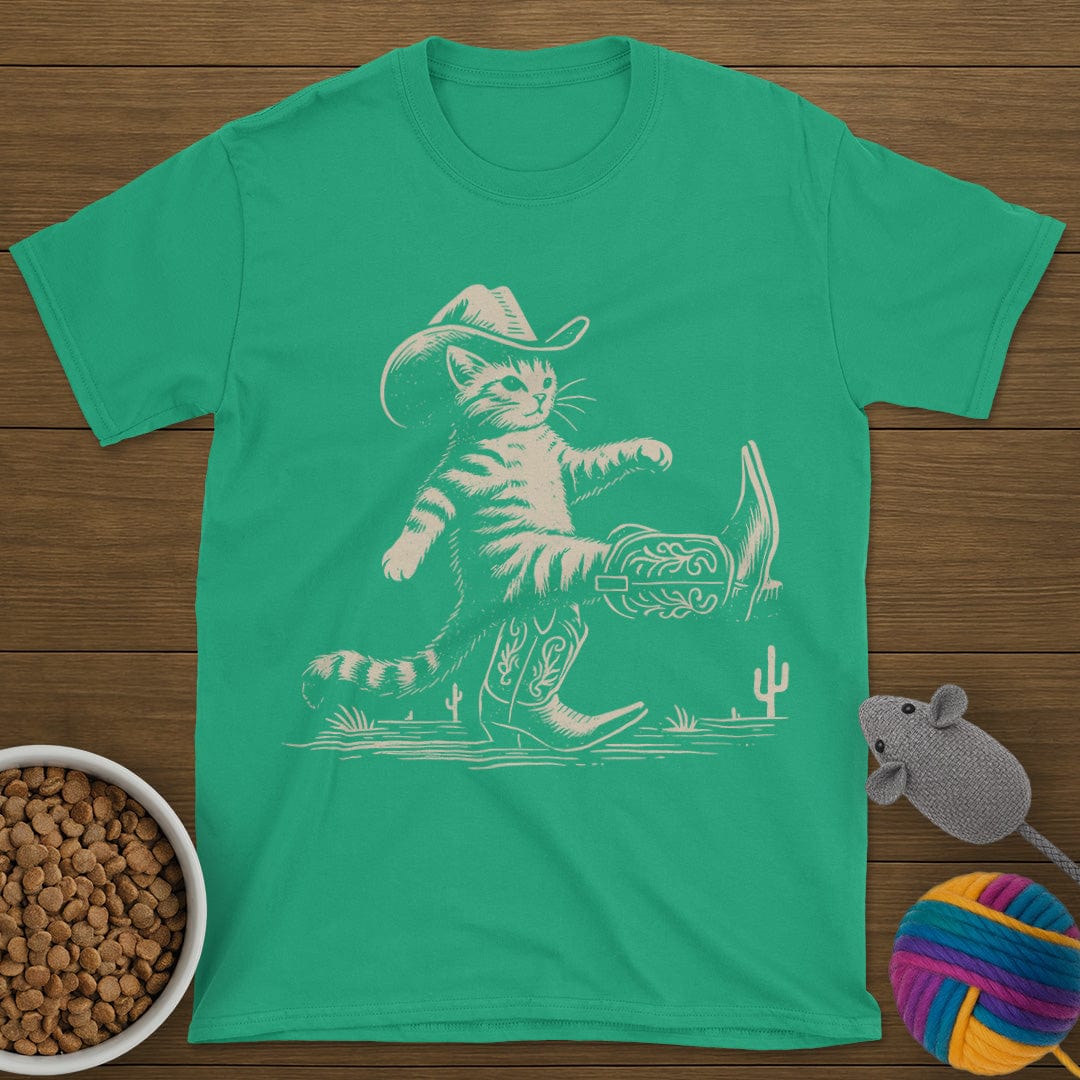 Cowboy Boots Cat T-Shirt