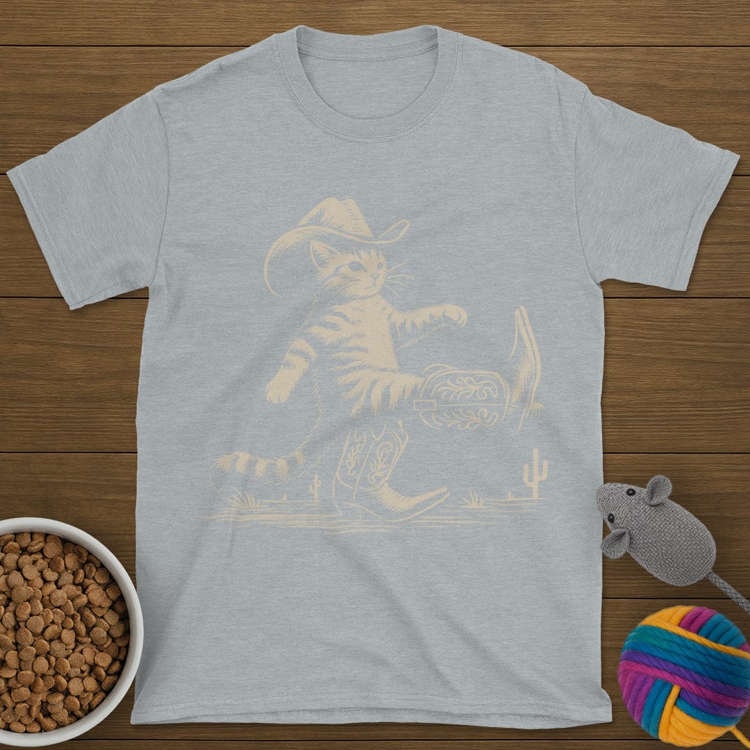 Cowboy Boots Cat T-Shirt