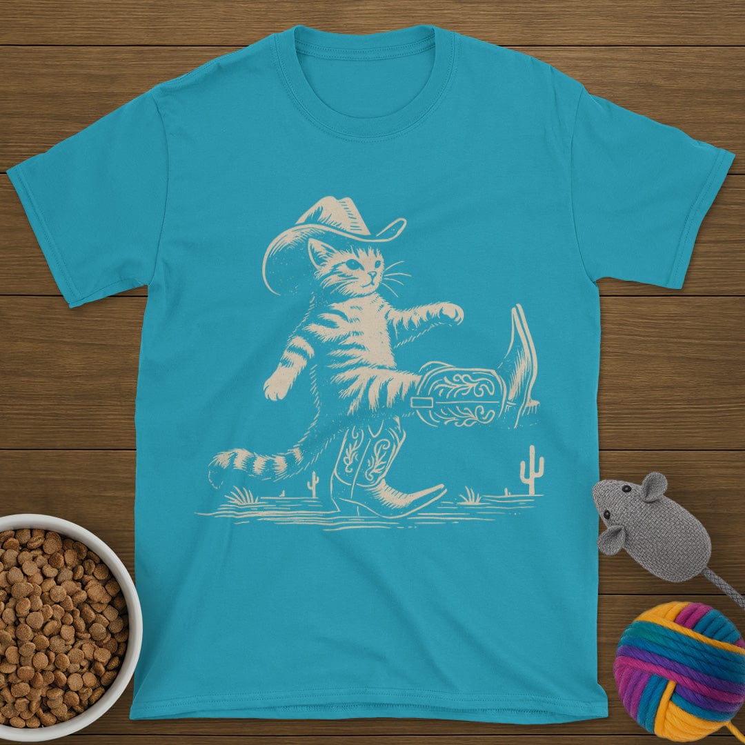 Cowboy Boots Cat T-Shirt