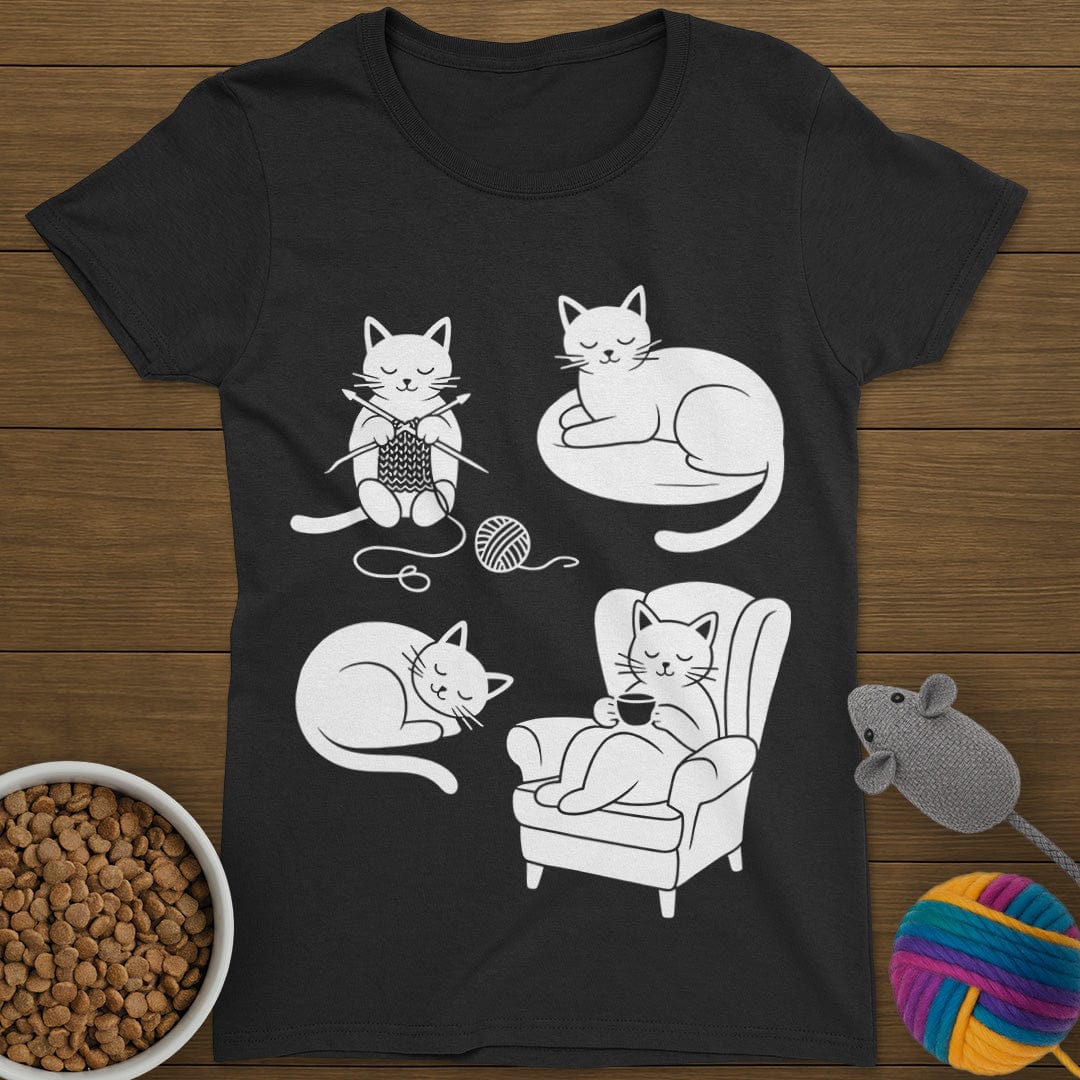 Cozy Cats T-Shirt Womens