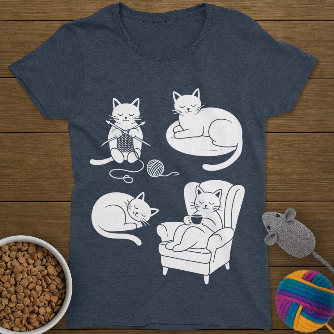 Cozy Cats T-Shirt Womens