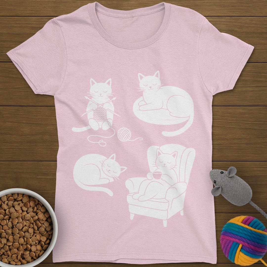 Cozy Cats T-Shirt Womens