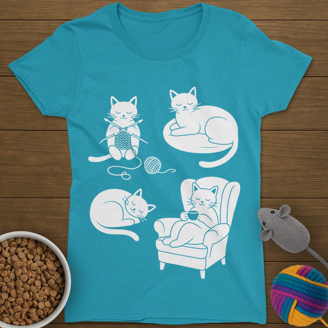 Cozy Cats T-Shirt Womens