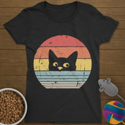 Curious Cat T-Shirt Womens