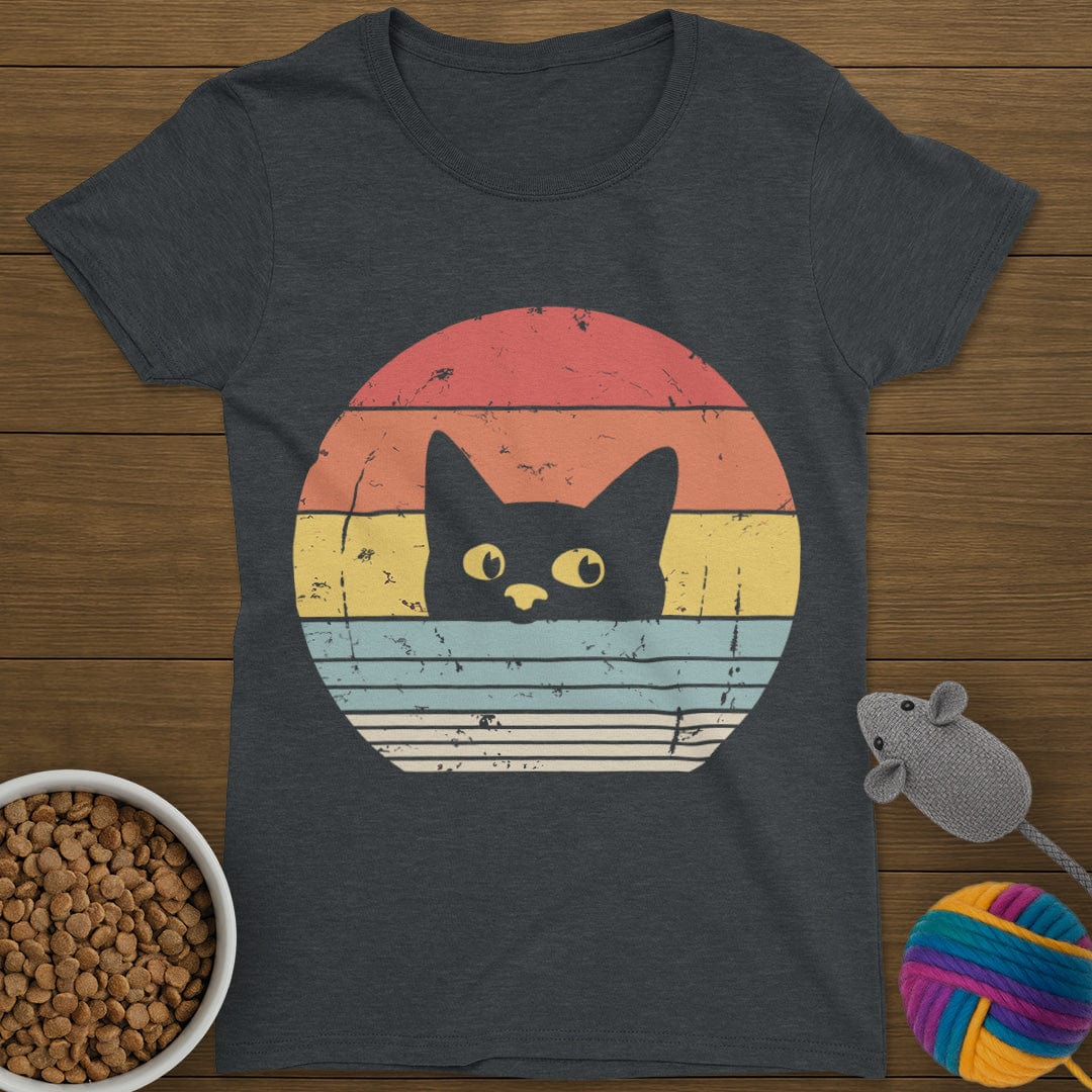 Curious Cat T-Shirt Womens